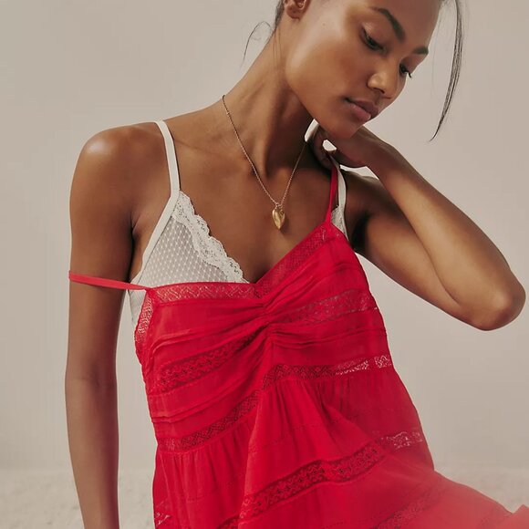 Selia Slip In Racing Red ❤️ - Picture 5 of 5